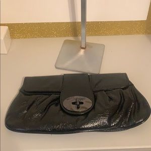 Shiny Black clutch